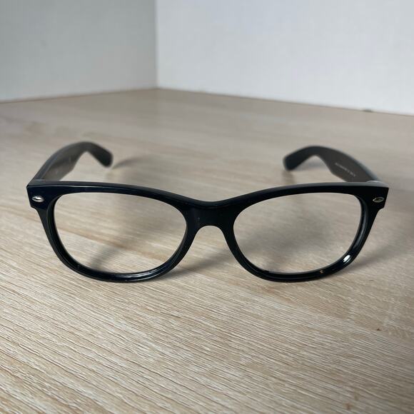 Ray-Ban RB2132 New Wayfarer 901 Sunglasses Black FRAME ONLY 55-18 Italy - Picture 2 of 9